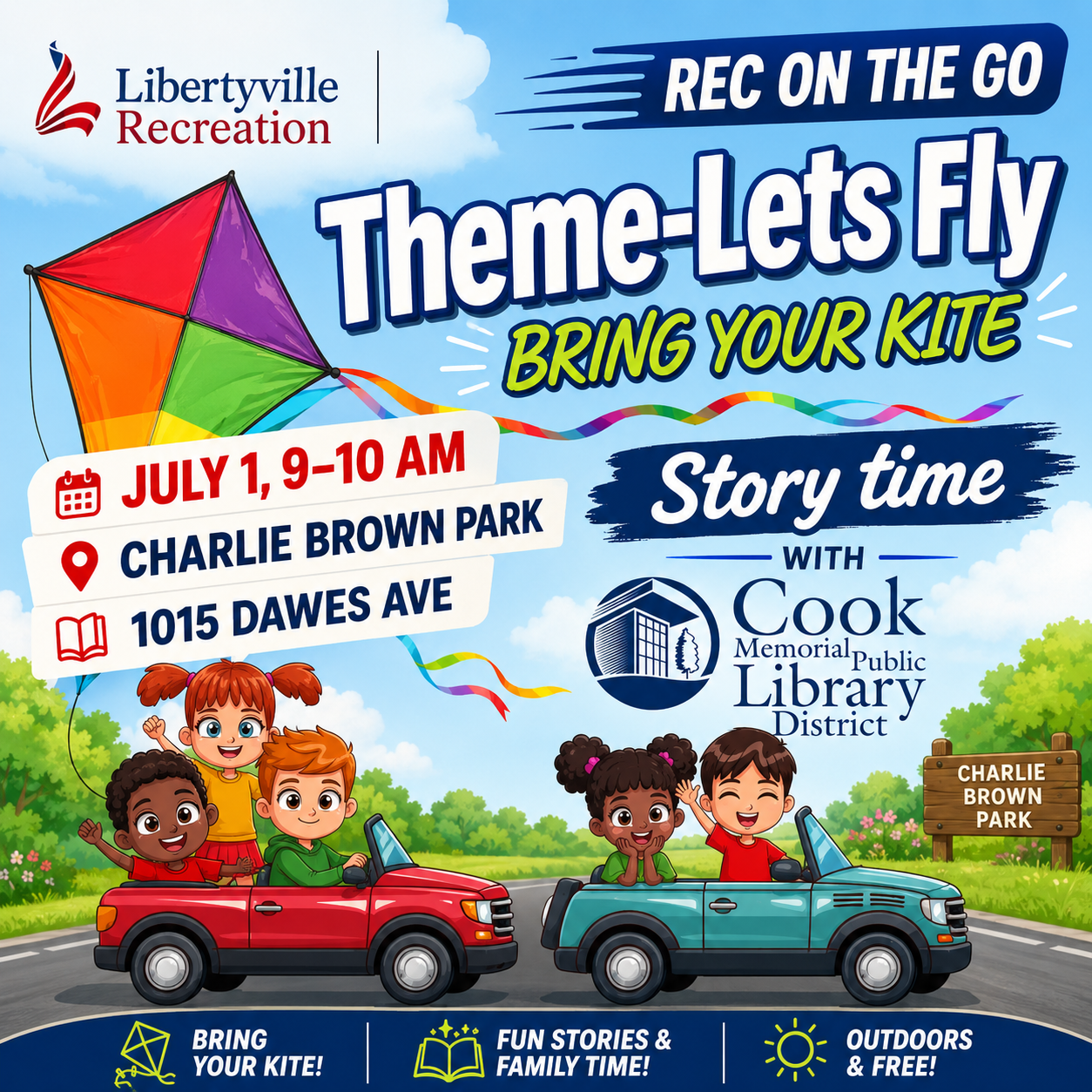 Rec on the GO: Celebrate Parks and Recreation Month in Libertyville